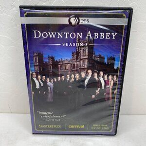 Downton Abbey: Season 3 DVD Hugh Bonneville Maggie Smith UK Edition Drama 2013